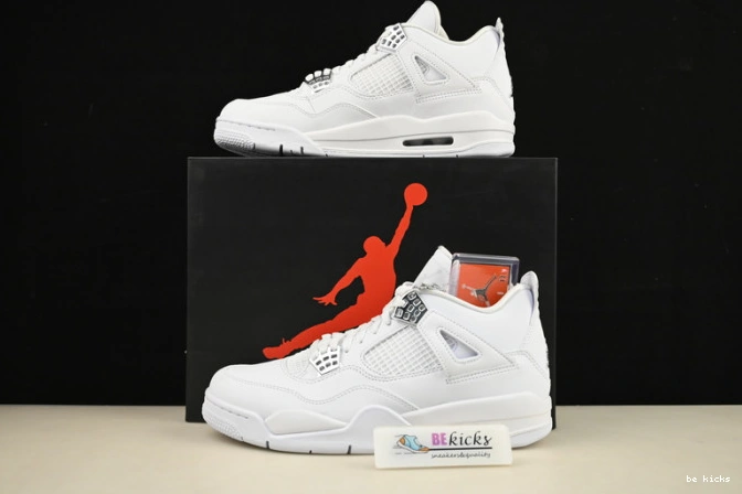 Rep air retro white money” 4 “pure 308497-100 jordan 0429